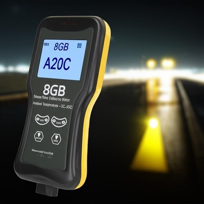 8GB Veri Depolama Alanı ve Ortam Sıcaklığı için Yazılım Retro Yansıtıcı Ölçer -5C- 50C