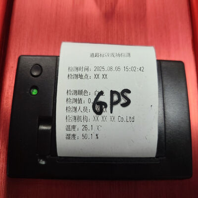 Çarpışma açısı 8876 derece, malzeme araştırmasında retrorefleksiyon parlaklık katsayısı ölçümü için tasarlanmış taşınabilir enstrüman